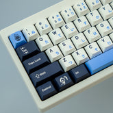 GMK Midnight Keycaps | Cherry Profile Keycaps Set | PBT Material | Keycaps For MX Switch | GMk Clone Artisan Keycap Set